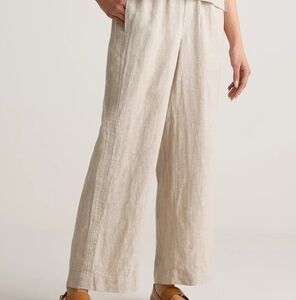 Amazon wide leg cotton pants medium new in package